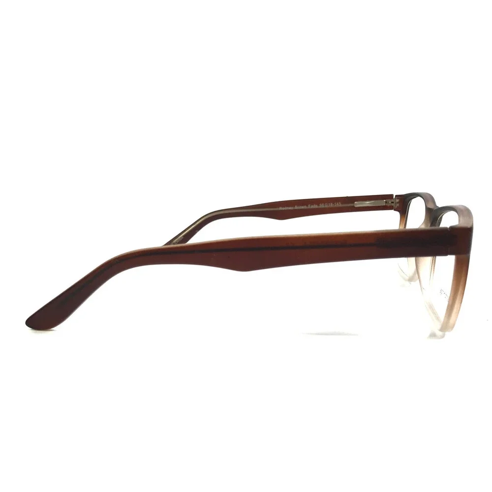 Affordable Designs Eyeglasses Frames Rodney Brown Fade Full Rim 56-18-145